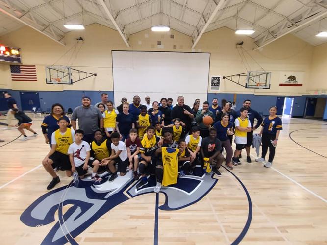 Basketball Team vs Staff Game